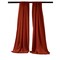 Pack of 2 Polyester Poplin Backdrop Drapes 96 x 58 Inch Semi-Opaque Event Panels